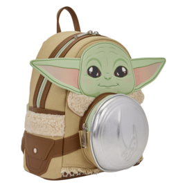 Loungefly Star Wars The Mandalorian Grogu & Anzellan Mini Backpack