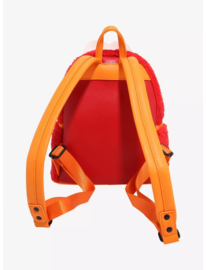 Loungefly Sesame Street Elmo Fuzzy Mini Backpack