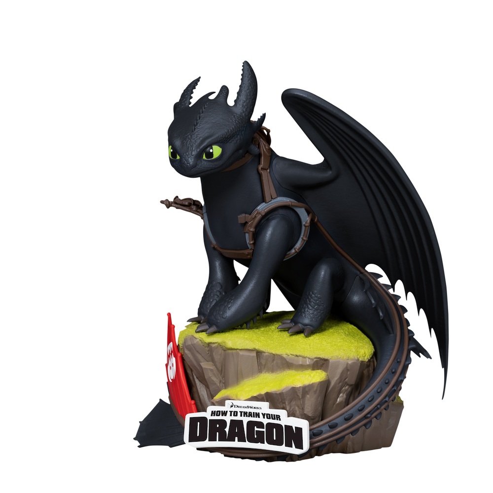 HOW TO TRAIN YOUR DRAGON - Toothless - Diorama D-Stage 15cm