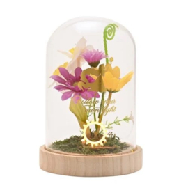 DISNEY PRINCESS - Rapunzel - Floral Cloche with a Neon Light