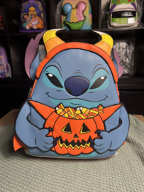 Loungefly Disney Lilo & Stitch Candy Corn Stitch Glow-in-the-Dark Mini Backpack