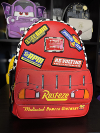 Loungefly Disney Pixar Cars Lightning McQueen Rust-eze Light-up Mini Backpack