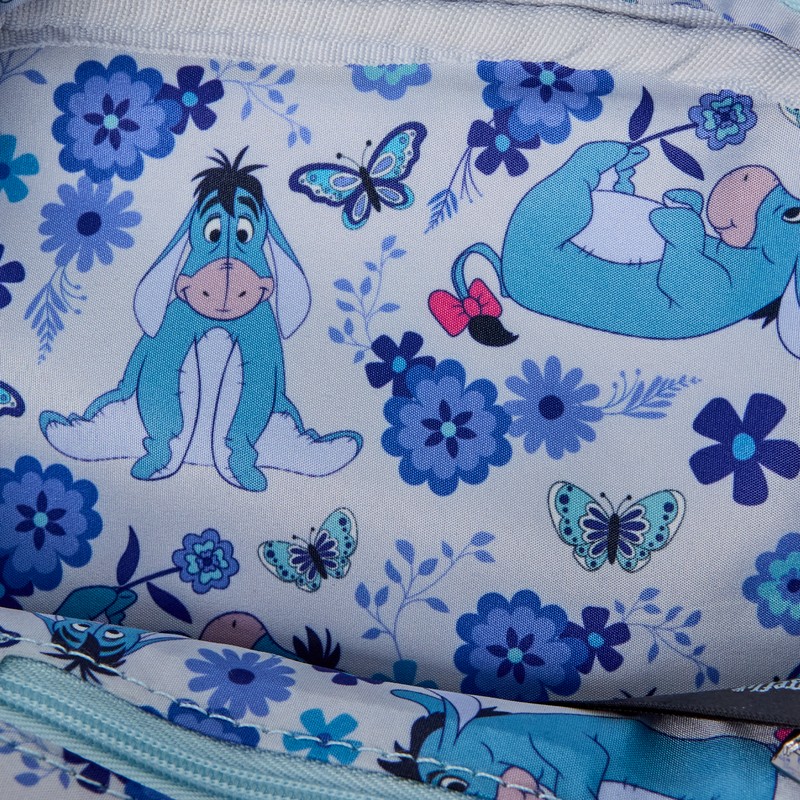 Loungefly Winnie The Pooh Floral Eeyore Crossbuddies® Cosplay Crossbody Bag With Coin Bag