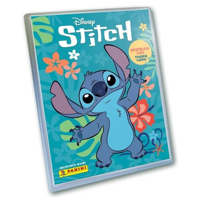 Stitch Trading Card Collection - starter pack EN: 1 binder + 3 zakjes (18 kaarten) + 1 limited edition kaart