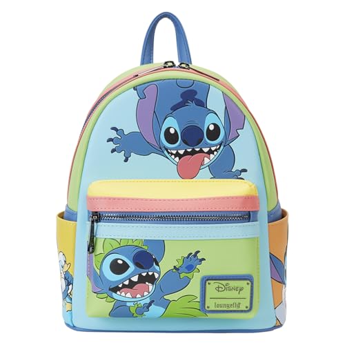 Loungefly - DISNEY - Jaase Stitch Colorblock - Mini Backpack Exclusive