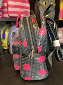Loungefly Minnie Mouse Sequined Polka Dot Mini Backpack