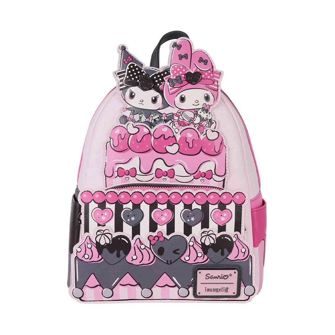 Loungefly - Sanrio - My Melody & Kuromi Cake Mini Backpack