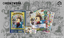 How2work Labubu Collectible Chrome Trading Cards The Monsters Series 3