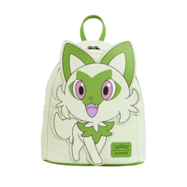 Loungefly Pokemon Sprigatito Figural Collection Mini Backpack