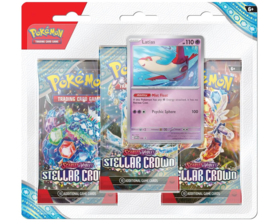 Pokemon - Scarlet & Violet Stellar Crown 3 Booster Blister