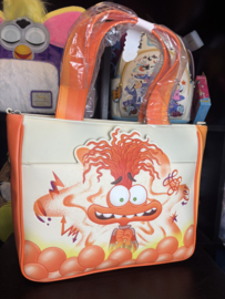 Loungefly - Disney Pixar Inside Out 2  Anxiety Tote Bag with Coin Bag