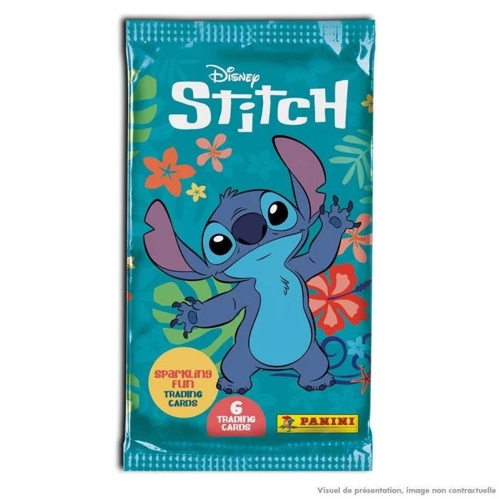 Stitch Trading Card Collection -1 zakje met 6 trading cards Panini