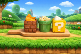 Paladone - Super Mario Set of 3 Shaped Snack Bowls
