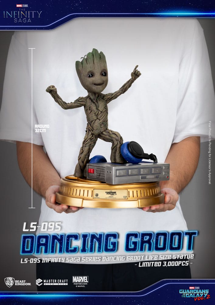 Guardians of the Galaxy 2 Life-Size Statue Dancing Groot 32 cm