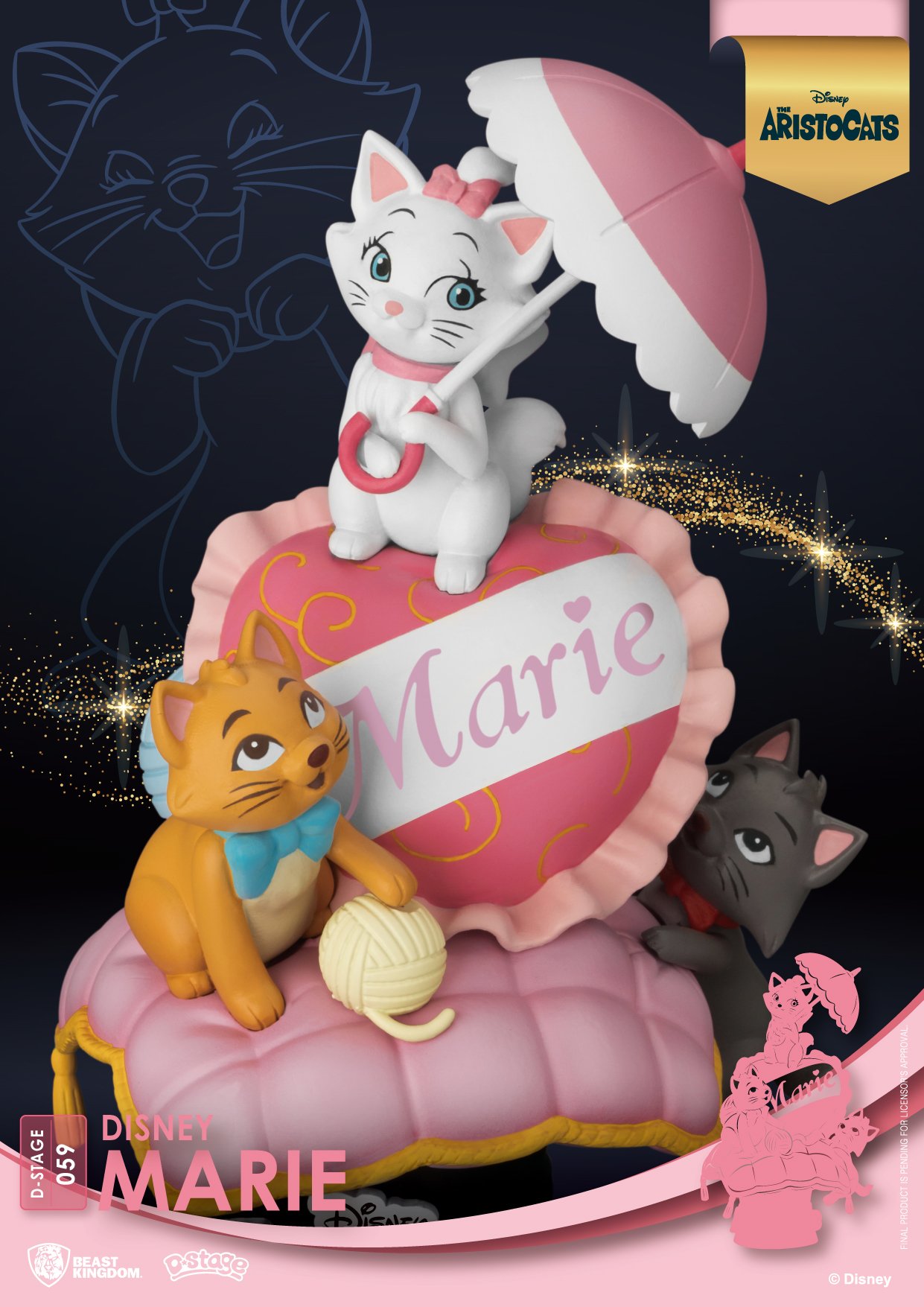 THE ARISTOCATS - Marie - Diorama D-Stage 16cm