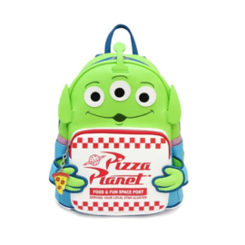 Loungefly Disney Pixar Toy Story Alien Pizza Planet Mini Backpack