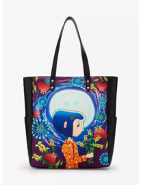 Loungefly -  Coraline Floral Glow-In-The-Dark Tote Bag