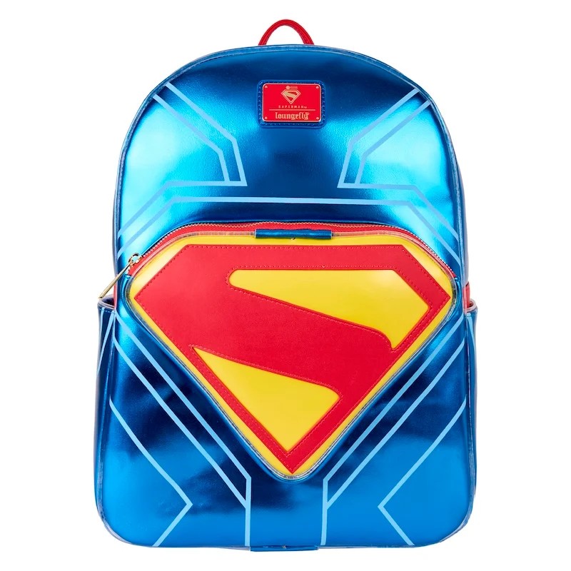 Loungefly - Superman Light Up Glow Full-Size Backpack