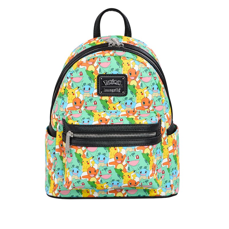 Loungefly - POKEMON - Pikachu and Starters - Mini Backpack