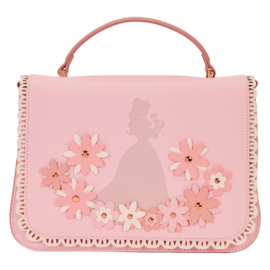 Loungefly - Disney - Disney Princess Belle Floral Lace Crossbody Bag