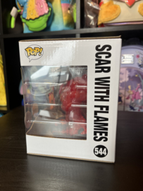 THE LION KING - POP Deluxe N° 544 - Scar in Flames Special Edition Chase and Vaulted