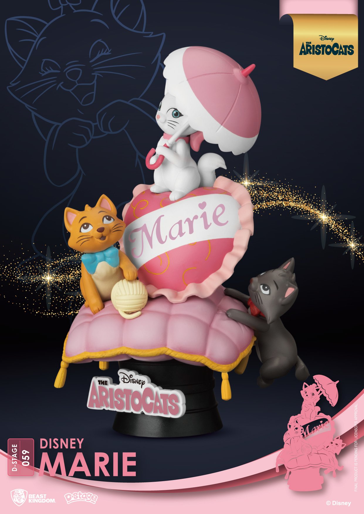 THE ARISTOCATS - Marie - Diorama D-Stage 16cm
