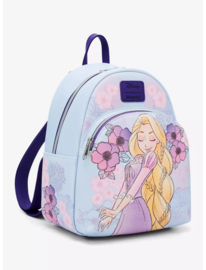 Loungefly Disney Tangled Rapunzel Pastel Flowers Mini Backpack