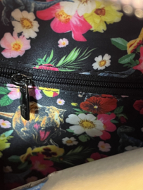 Limited Edition Loungefly Jurassic Park Sequin Pink Floral Mini Backpack