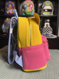 Loungefly Disney Winnie the Pooh Flower Crown Flocked Mini Backpack