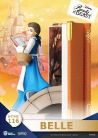 DISNEY - Belle - Statue D-Stage Book Series Diorama PVC 13cm