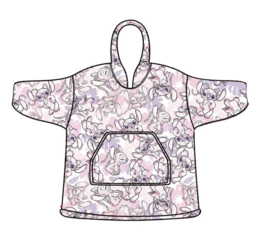 LILO & STITCH - Angel - Sweat Poncho - Volwassen maat