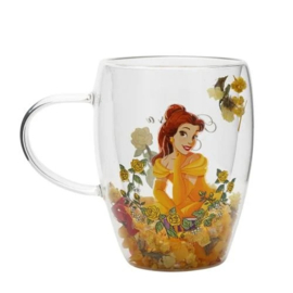DISNEY PRINCESS - Belle - Glass with Dried Flowers