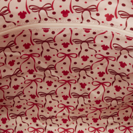 Loungefly Disney Minnie Mouse Rock the Dots Tote Bag