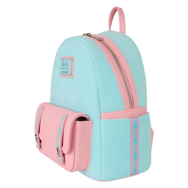 Loungefly - Mattel - Classic blue and pink Barbie mini backpack