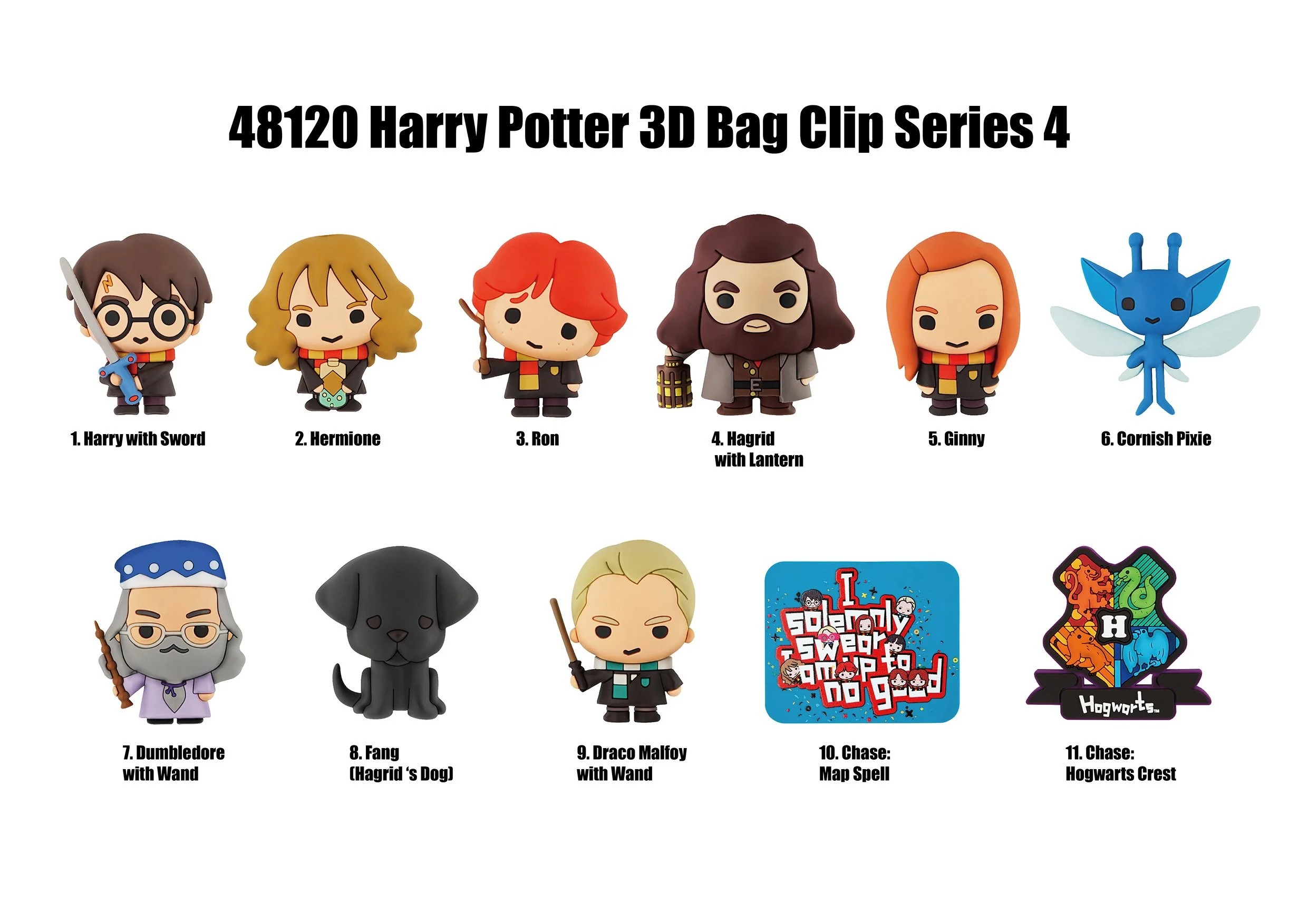HARRY POTTER - Series 4 - 3D Foam Bag Clip