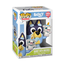 Bluey Pop! Animation N 2371 Bandit with Unicorse