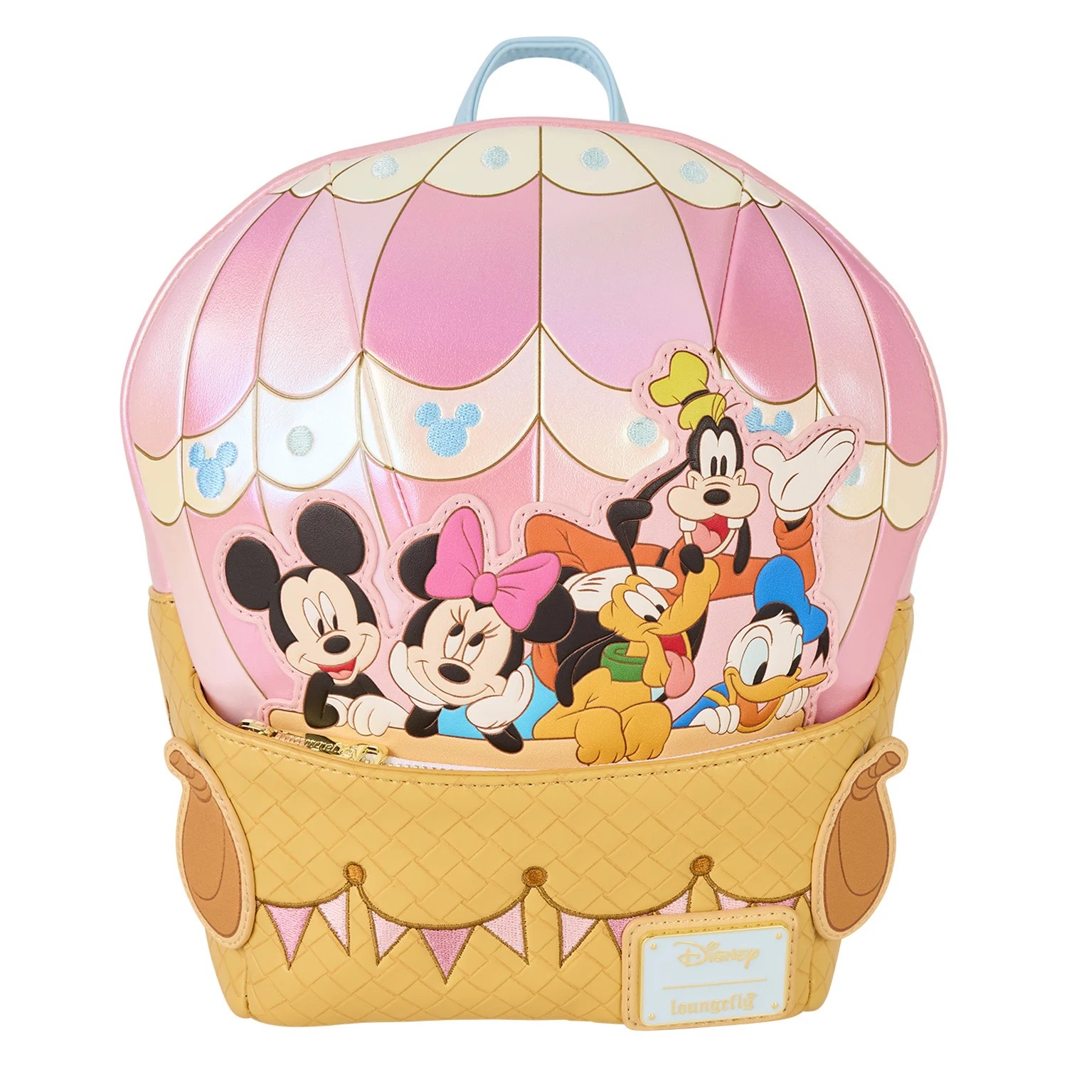 Loungefly Mickey & Friends Hot Air Balloon Figural Mini Backpack