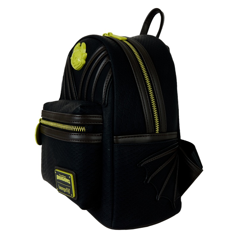 Loungefly How To Train Your Dragon Night Fury Mini Backpack