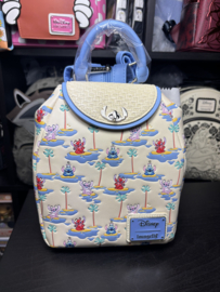 Loungefly Disney Lilo & Stitch Stitch, Angel, & Leroy Micro Mini Backpack