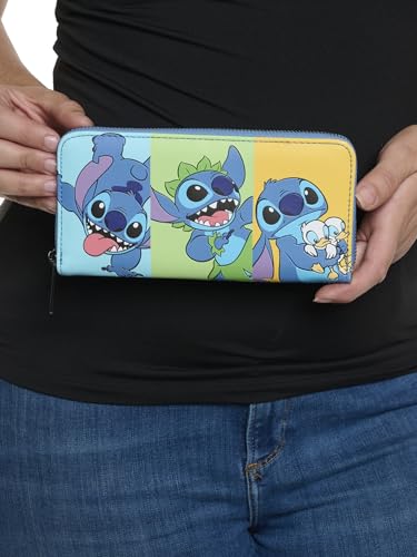 Loungefly - DISNEY - Jaase Stitch Colorblock - Wallet Exclusive