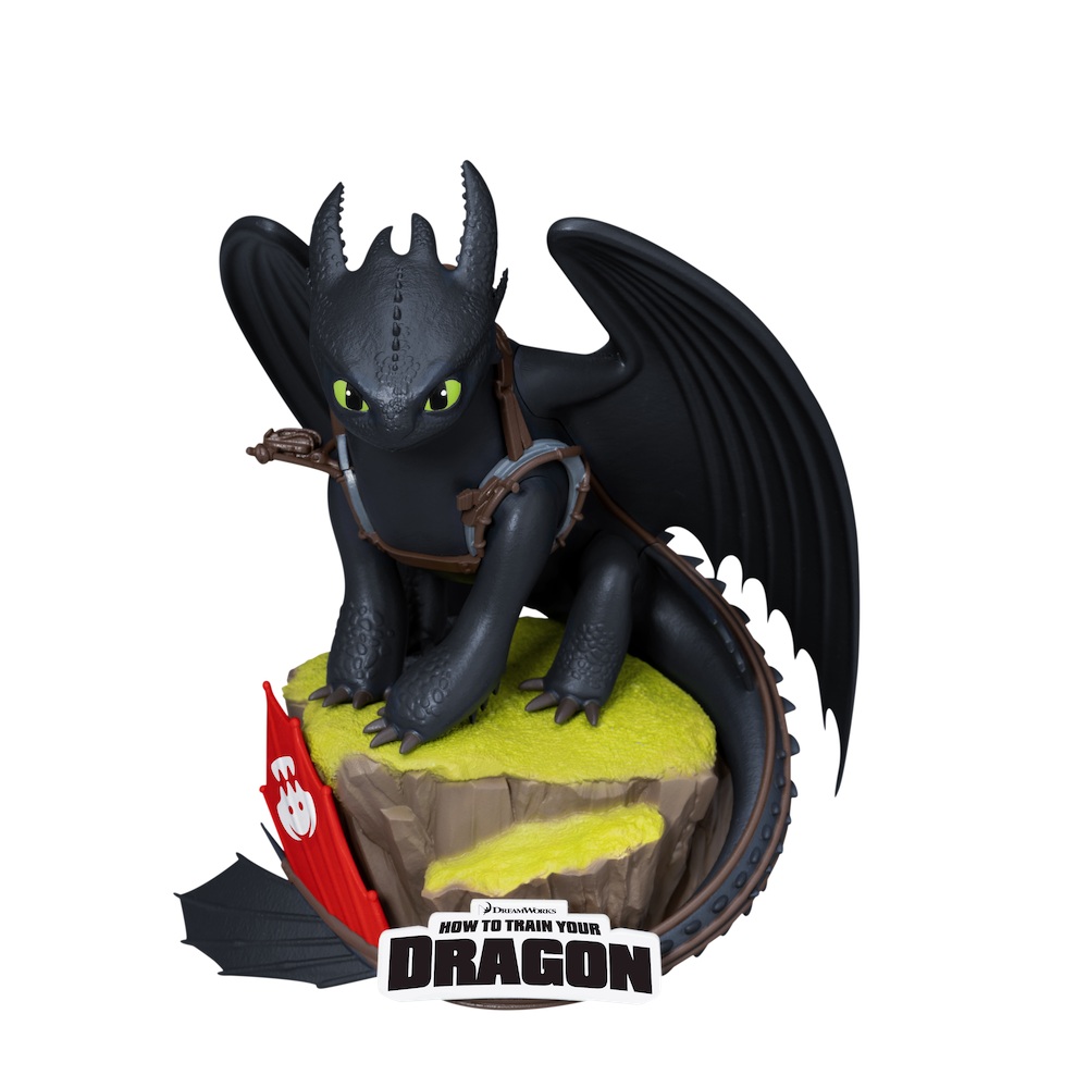 HOW TO TRAIN YOUR DRAGON - Toothless - Diorama D-Stage 15cm