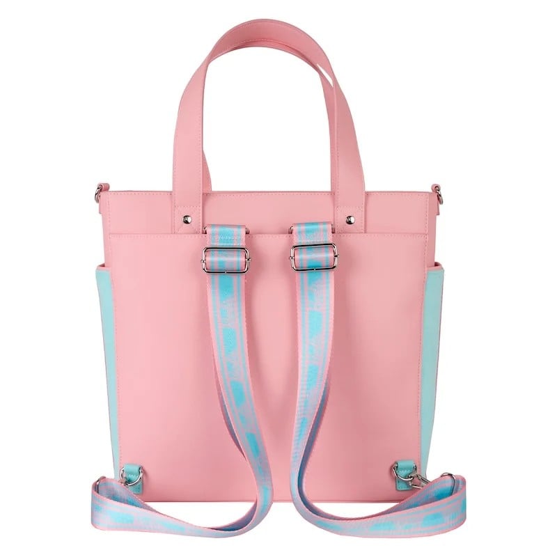 Loungefly - Mattel - Classic blue and pink Barbie convertible Tote bag