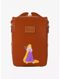 Loungefly Disney Tangled The Snuggly Duckling Sign Crossbody Bag