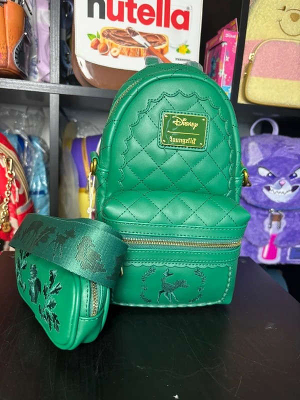 Loungefly DISNEY - Bambi "Quilted" - Convertible Sling Bag