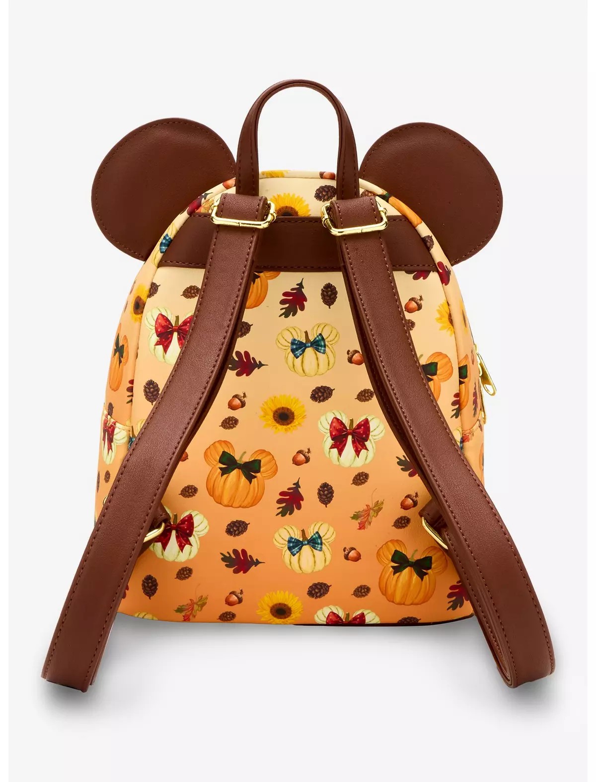 Loungefly Disney Minnie Mouse Fall Pumpkin Mini Backpack