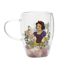 DISNEY PRINCESS - Snow White - Glass with Dried Flowers