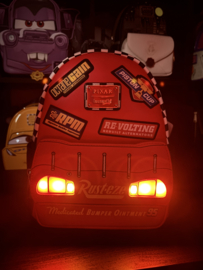 Loungefly Disney Pixar Cars Lightning McQueen Rust-eze Light-up Mini Backpack