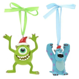 DISNEY - Mike & Sully - Set of 2 Hanging Decoration