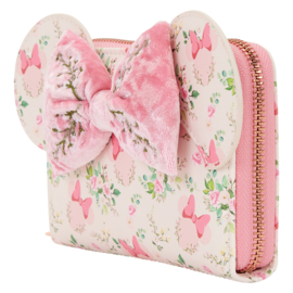 Loungefly - Disney Minnie Mouse Floral Zip Around Wallet