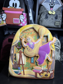 Loungefly Disney Tangled Rapunzel Painting Mini Backpack